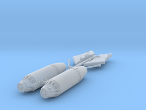 Mars 2 Rocket Pods and Pylons for LIM-6/Mig 17 in Smooth Fine Detail Plastic: 1:72