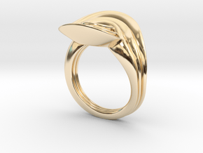Masalla Curved Ring in 14K Yellow Gold: 6.25 / 52.125