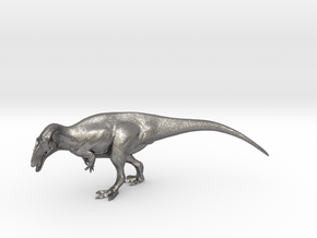 Acrocanthosaurus 1/72 scale in Polished Nickel Steel