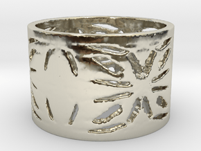 Native Treasure Ring  in 14k White Gold: 6 / 51.5