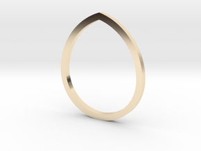 Drop 12.37mm in 14K Yellow Gold