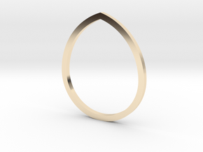 Drop 14.05mm in 14K Yellow Gold