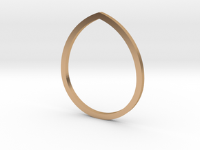 Drop 14.36mm in Polished Bronze