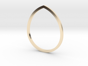 Drop 16.00mm in 14k Gold Plated Brass
