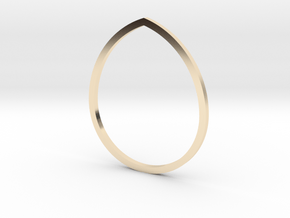 Drop 17.75mm in 14K Yellow Gold