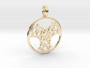 MAGIC MASTERS in 14k Gold Plated Brass