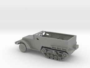 1/144 Scale M2A1 Halftrack in Gray PA12