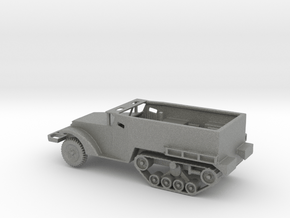 1/160 Scale M2A1 Halftrack in Gray PA12