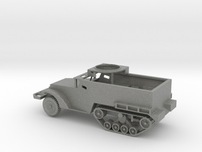 1/144 Scale M2A1 Halftrack w Tube in Gray PA12