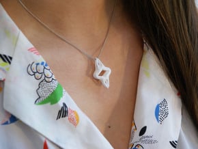 HEART TO HEART Heartsharp, Pendant in White Processed Versatile Plastic