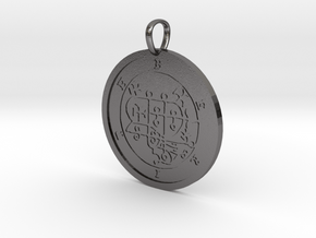 Berith Medallion in Polished Nickel Steel