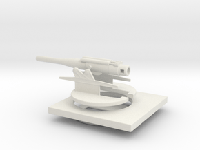 skoda 24cm Gun M16  1/72  in White Natural Versatile Plastic