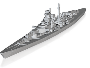 Bismarck 1/2500 in Tan Fine Detail Plastic