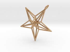 star in Polished Bronze