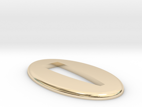 Seppa  2 mm in 14k Gold Plated Brass