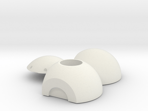 Litening III Optronic Ball Head in White Natural Versatile Plastic: 1:12