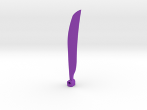 Folding Propeller for quiet and low-speed flight in Purple Processed Versatile Plastic