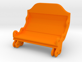 Modular Hardcase - Hinge in Orange Processed Versatile Plastic