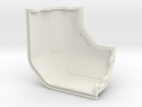 Modular Hardcase - Corner in White Natural Versatile Plastic