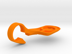 Wahoo Elemnt Bolt Handlebar Mount - 25.4mm in Orange Processed Versatile Plastic