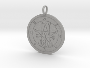 Astaroth Medallion in Aluminum