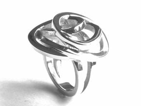 Mess Ring in Polished Silver: 7.25 / 54.625