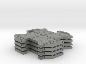 Small Multi 4 Pack - Dungeon Tiles in Gray PA12