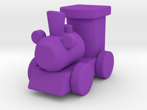 Fantasy train blocks in Purple Processed Versatile Plastic