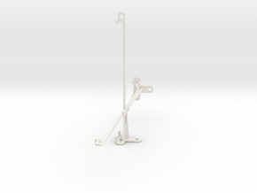 Huawei MediaPad M5 10 (Pro) tripod mount in White Natural Versatile Plastic