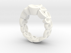 Neitiry Organic  Ring (From $13) in White Processed Versatile Plastic: 6.5 / 52.75