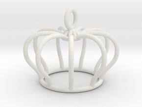 crown in White Natural Versatile Plastic