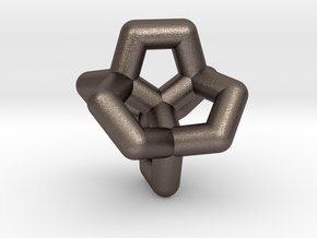 Spiro[4.4]nonane Meets Triquinacene in Polished Bronzed-Silver Steel: Small