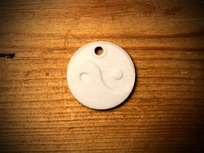 Yin Yang Aromatherapy Pendant in Natural Sandstone