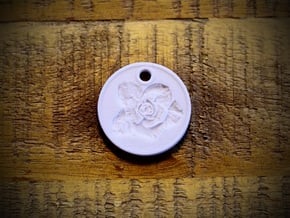 Rose Aromatherapy Pendant in Natural Sandstone