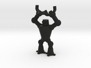 Mr. Roboto the dicebearer in Black Natural Versatile Plastic