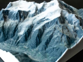 Mont Blanc, France/Italy, 1:100000 Explorer in Full Color Sandstone