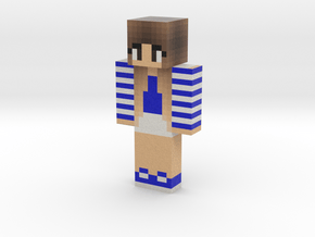 Audrey skin 20 | Minecraft toy in Natural Full Color Sandstone