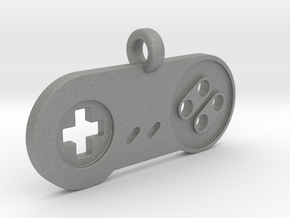 SNES Controller Styled Pendant in Gray PA12