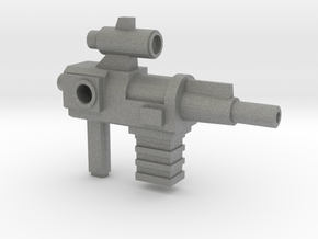Constructo Blaster, 5mm Handle, 4mm ports in Gray PA12