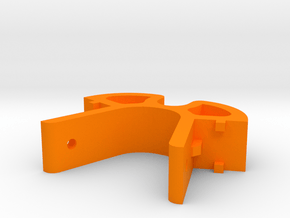 XL - Spulenhalter - oben klein in Orange Processed Versatile Plastic