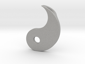 Yin Yang Pendant - Part 2 in Aluminum