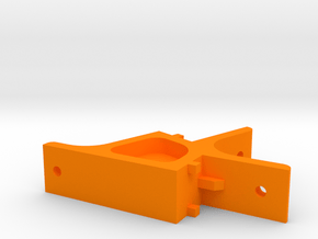 XL - Spulenhalter - unten in Orange Processed Versatile Plastic