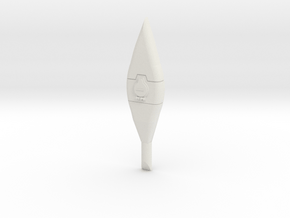 1:48 LH2 Fill and Drain Fairing in White Natural Versatile Plastic