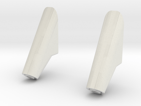 1:48 Ullage Rocket Fairing-2 Pack in White Natural Versatile Plastic