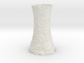 Lavanda Vase in White Natural Versatile Plastic