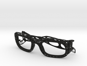 frame and temples in Black Natural Versatile Plastic