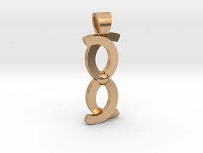 Coma Berenices [pendant] in Polished Bronze