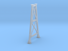 N Bitch Creek Trestle Support H75.6 in Smooth Fine Detail Plastic