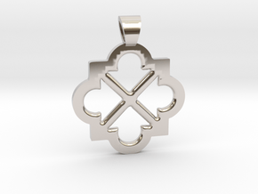 Eight arrows [pendant] in Platinum