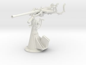 1/6 DKM 20 mm C30 single flak in White Natural Versatile Plastic